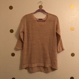 Staccato 3/4 sleeve knit sweater